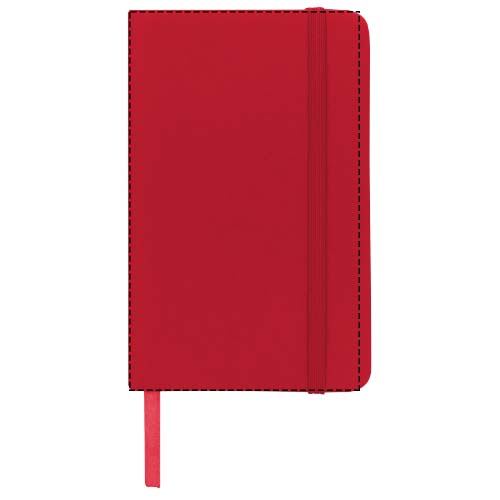 Carnet de notes A6 Spectrum à couverture rigide rouge