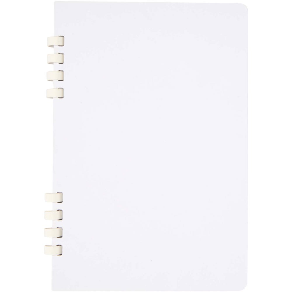 Fil A5 Hardcover RCS recyceltes Spiralnotizbuch weiss