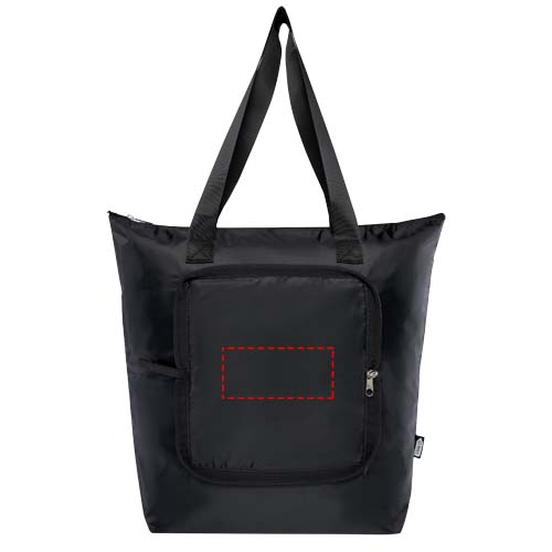 EcoFold faltbare RPET Kühltasche 15 L schwarz