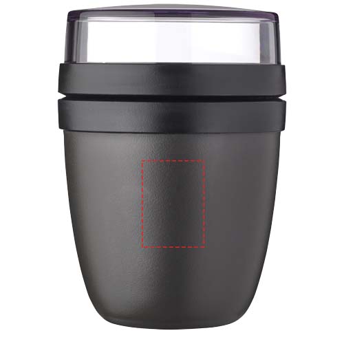 Mepal Ellipse Mini Lunchpot schwarz