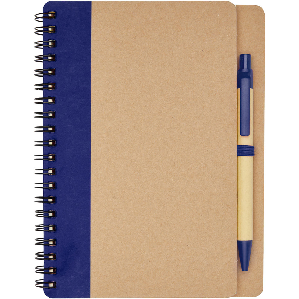 Carnet de notes Recyclé bleu