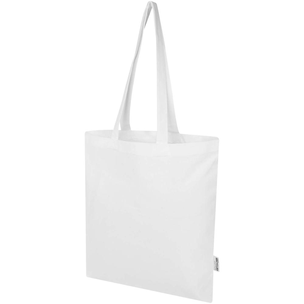 Sac shopping Peru Blend en coton recyclé GRS 180 g/m2 7 L blanc