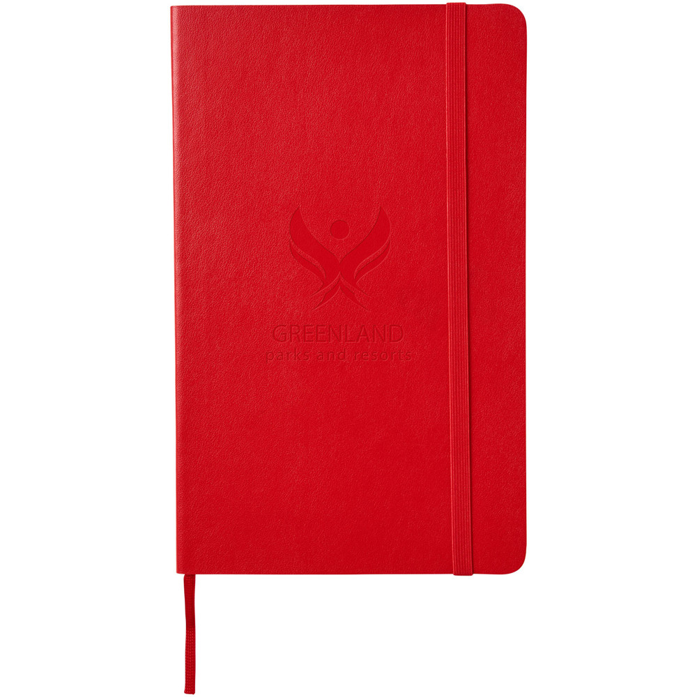 Moleskine Classic Softcover Notizbuch L – blanko scharlachrot