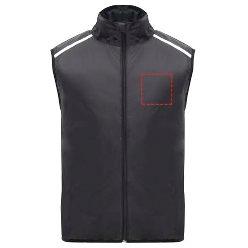 Jannu leichte Laufweste Unisex schwarz