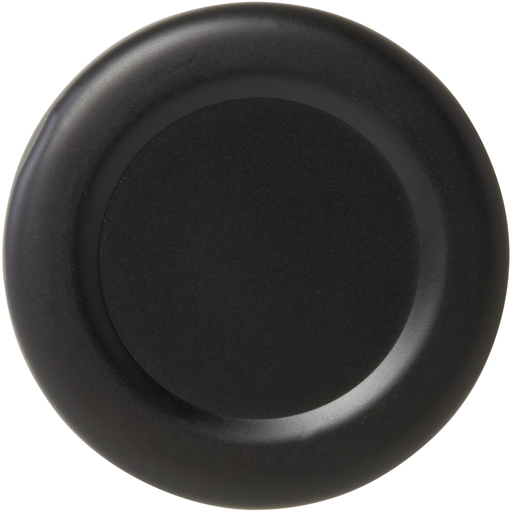 Bouteille d'eau Harper de 720 ml en acier inoxydable certifié RCS avec boucle métallique Noir
