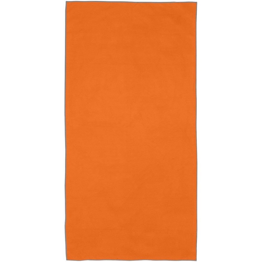 Serviette Pieter certifiée GRS ultra-légère et à séchage rapide 50 x 100 cm orange
