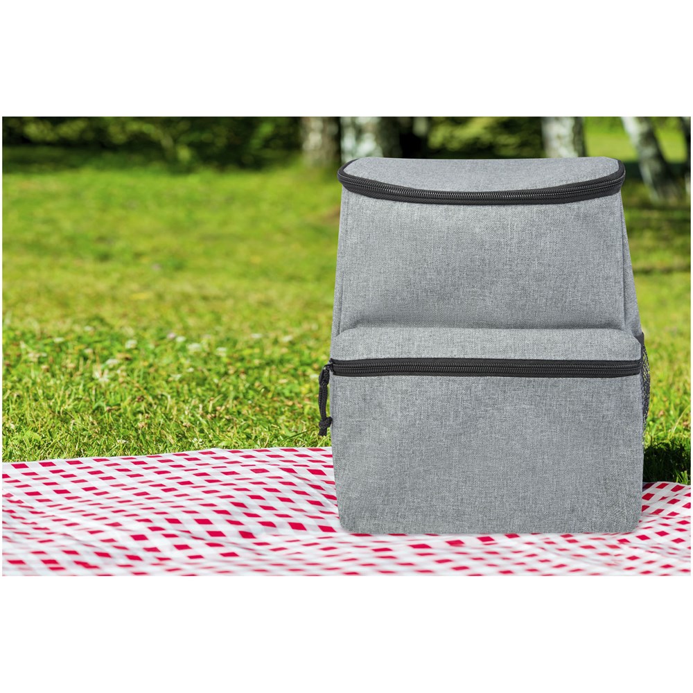 Tundra GRS rPET Kühlrucksack 12L heather grau