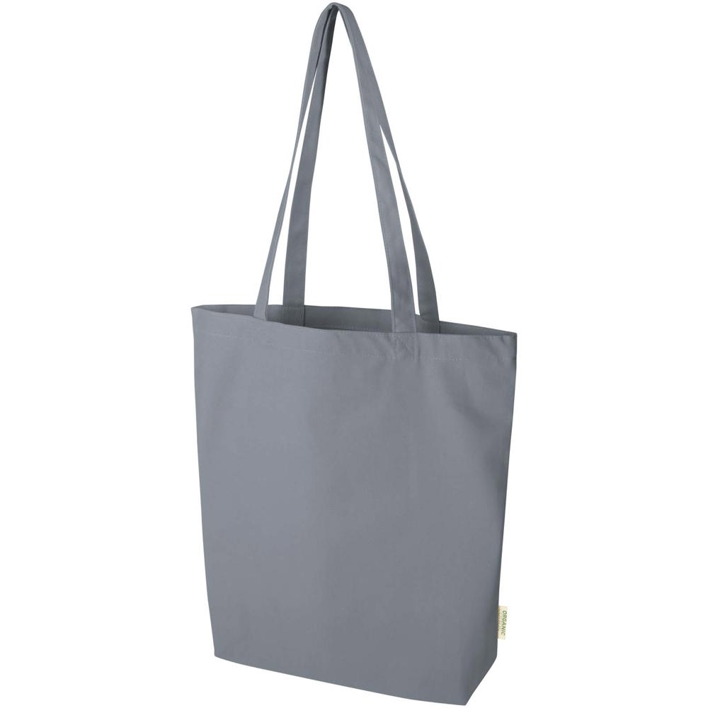 Sac shopping Odisha de 10 L bio certifié OCS 270 g/m² gris