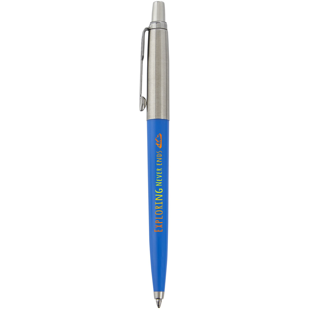 Stylo bille Parker Jotter recyclé (encre bleue) Bleu process