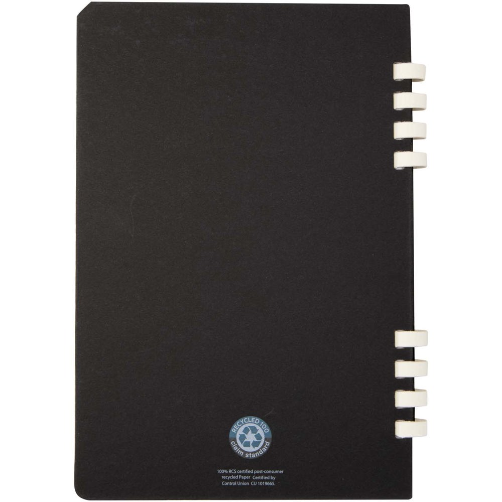 Fil A5 Hardcover RCS recyceltes Spiralnotizbuch schwarz