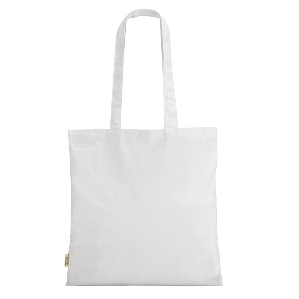 Einkaufstasche Recycling weiss