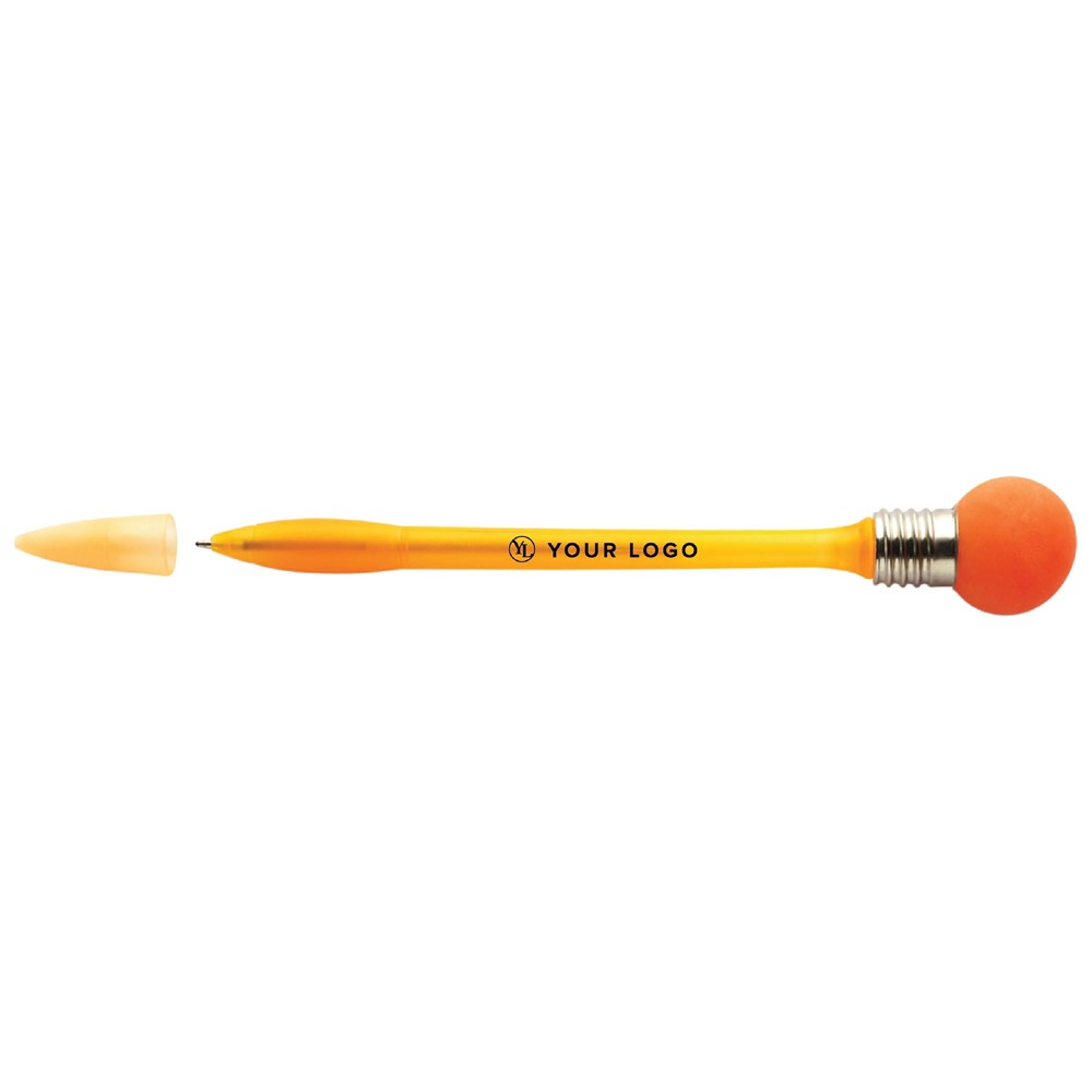 Stylo bille lumineux en plastique Emma