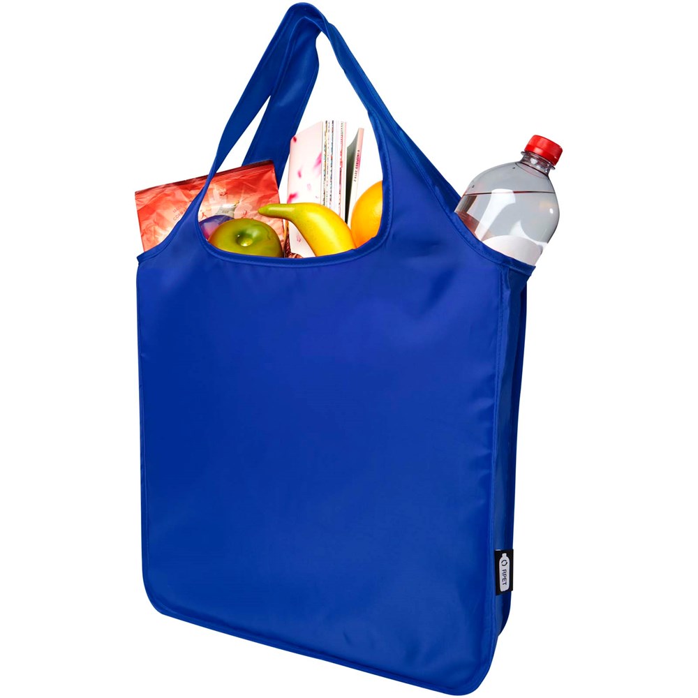 Ash grosse faltbare rPET Tragetasche 14L royalblau