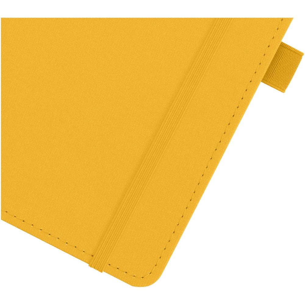 Thalaasa Hardcover Notizbuch aus Ozean Kunststoff gelb