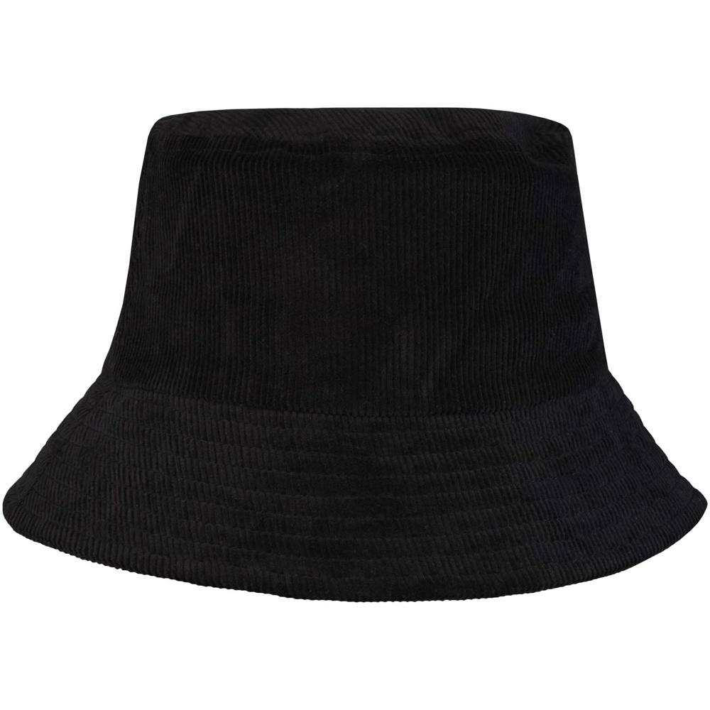 Howson Sonnenhut aus recyceltem Cord schwarz