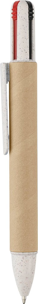 Stylo à bille en carton recyclé Debra