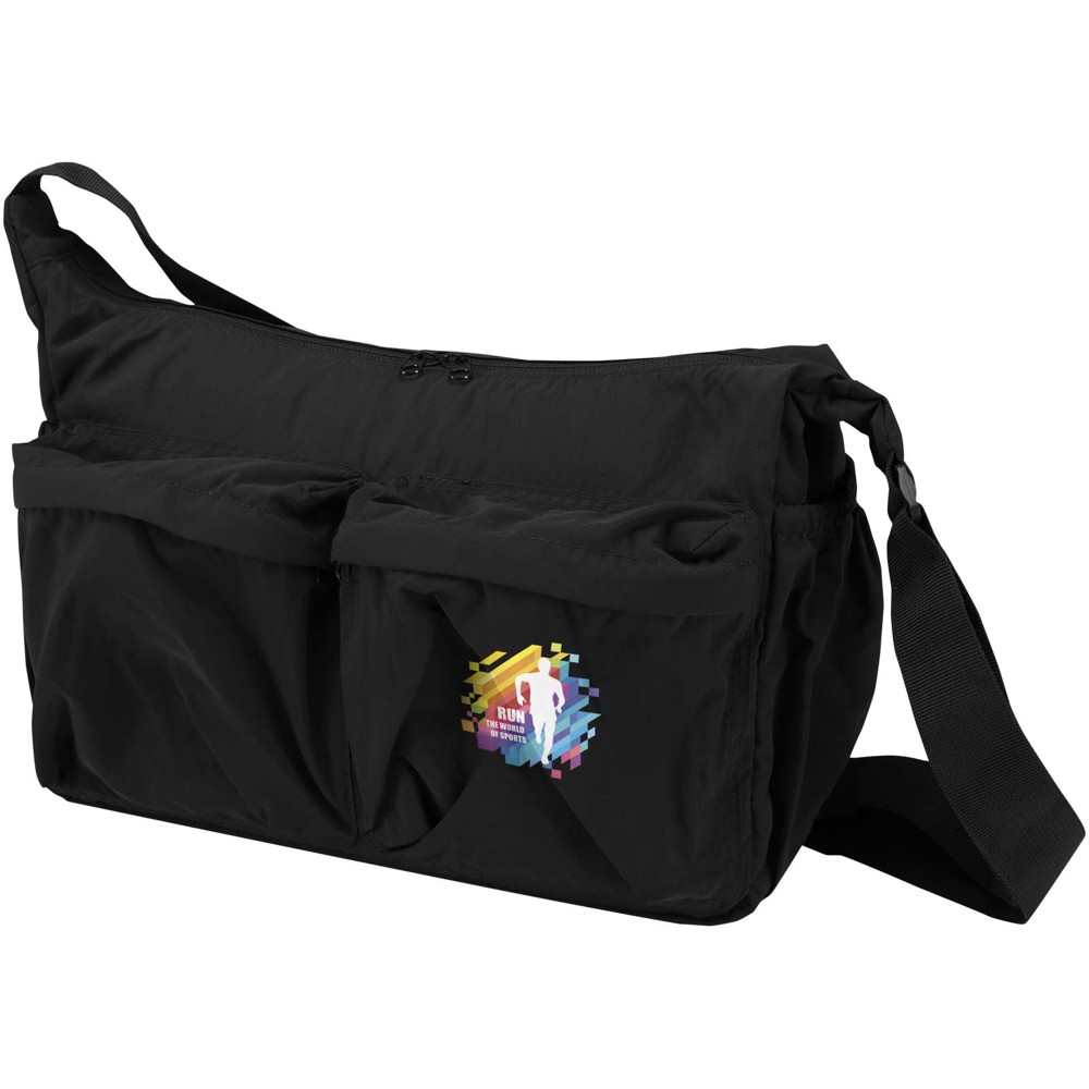 Sacoche pour ordinateur portable Calli 13 pouces en nylon recyclé GRS noir