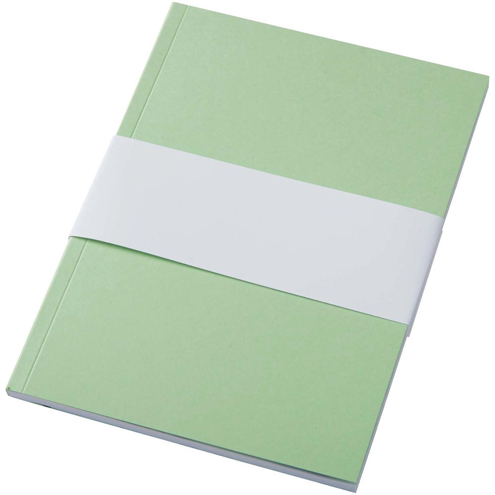Novella Austen A5 Softcover Notizbuch aus Recyclingmaterial – 50 Blatt grün