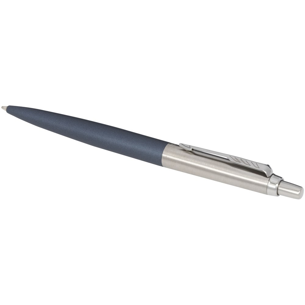 Parker Jotter XL matt mit Kugelschreiber mit Chromverzierung (blaue Mine) blau