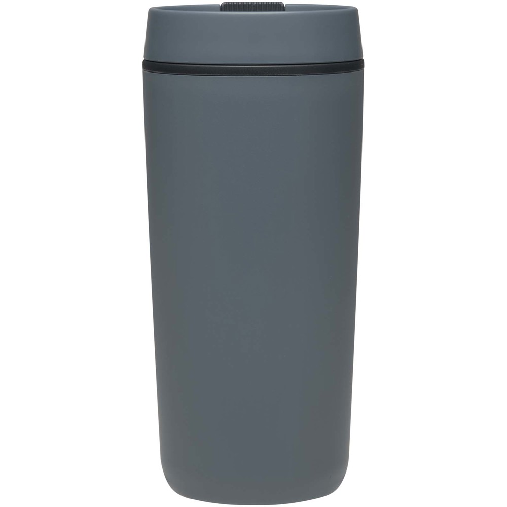 Gobelet en plastique à double paroi Sedona, 480 ml Bleu hale