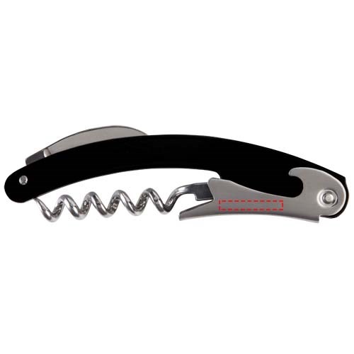 Nordkapp Kellnermesser Schwarz