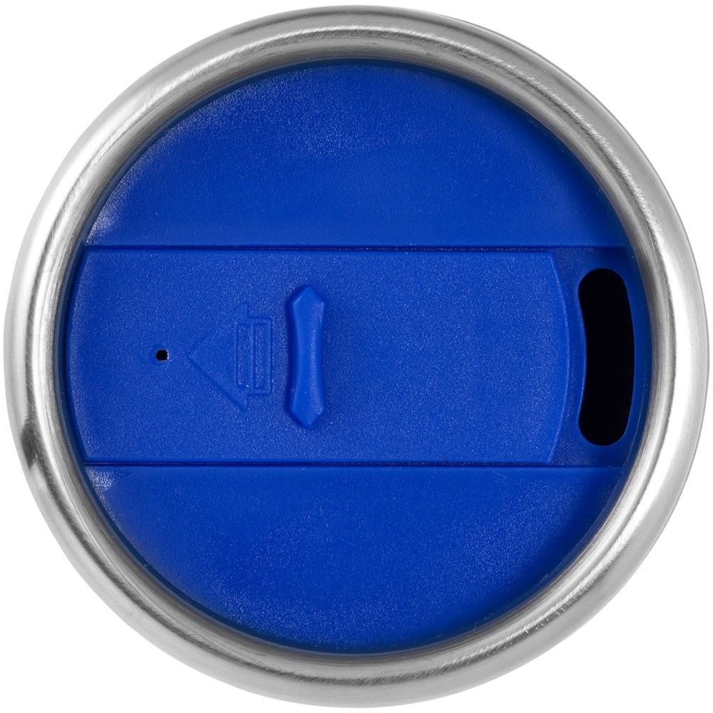 Elwood 410 ml RCS-zertifizierter Isolierbecher aus recyceltem Edelstahl blau