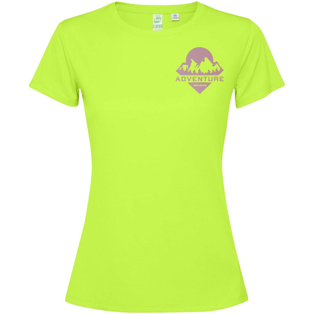 T-shirt Estoril à manches courtes pour femme Fluor Green