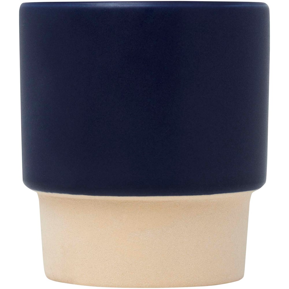 Olympia 130 ml stapelbarer Expresso Becher mit Tonboden navy