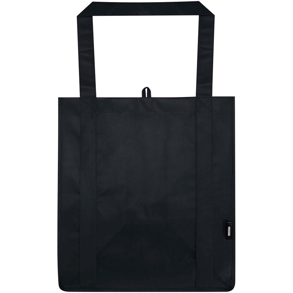 Liberty Tragetasche mit hartem Boden aus recyceltem GRS Non Woven 6 L schwarz