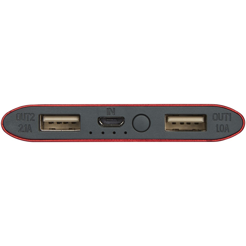 Juice 8000 mAh kabellose Powerbank rot