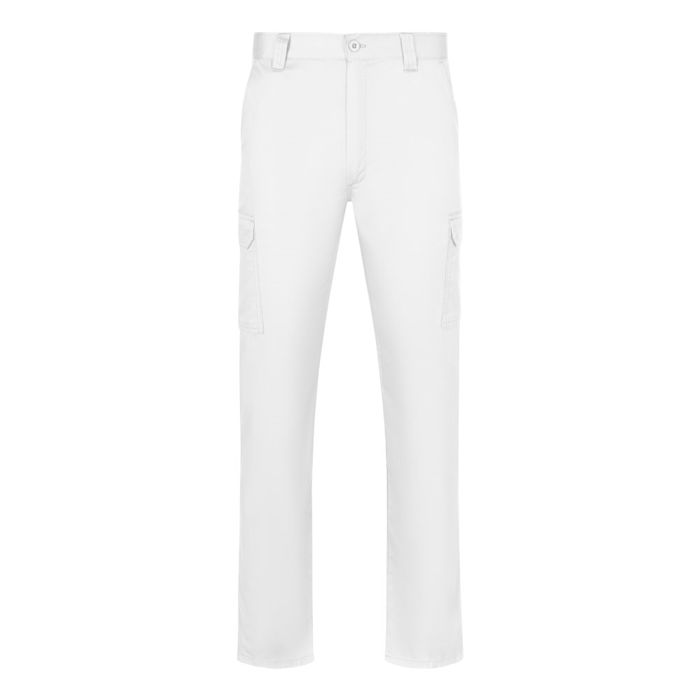 VL HERMES Mehrzweck-Arbeitshose aus Twill (190 g/m²) Weiss