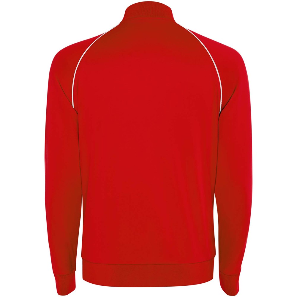 Valier Kinder Sweatshirt mit durchgehendem Reissverschluss Rot