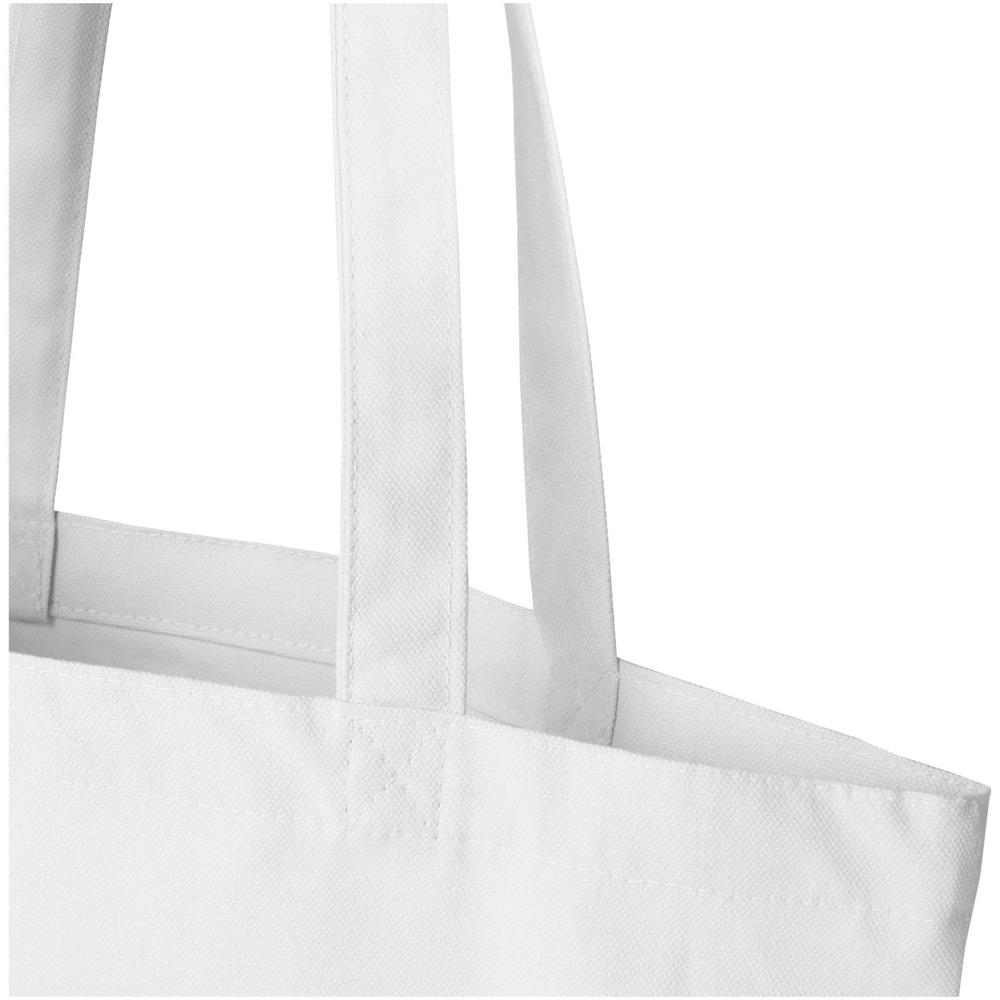 Sac shopping Odisha de 10 L bio certifié OCS 270 g/m² blanc