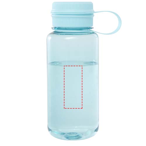 Bouteille sport Ryder de 900 ml en RPET certifié RCS avec couvercle multifonctions Turquoise