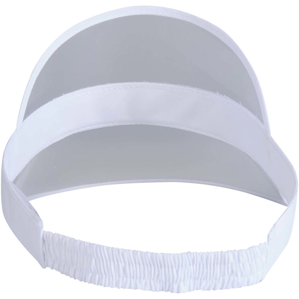 Bright Kappe mit transparentem Schirm weiss