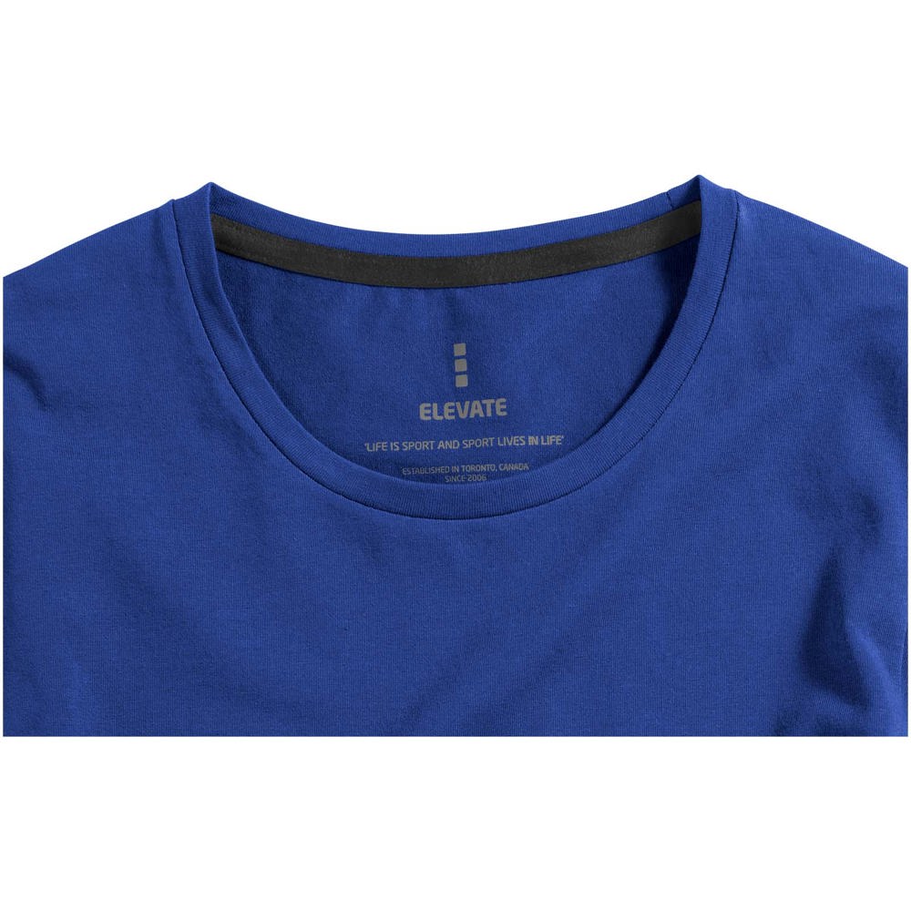 T-shirt bio manches longues homme Ponoka Bleu