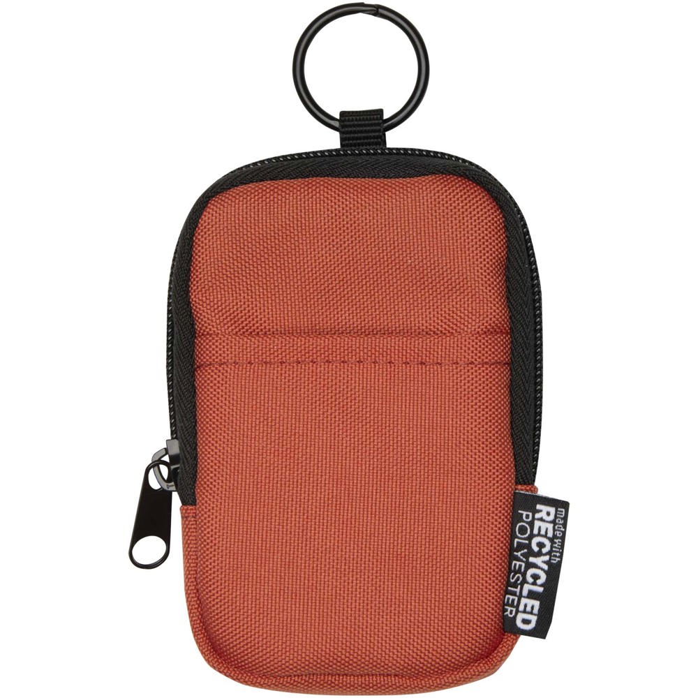 Petite pochette Byron Clip & Go recyclée certifiée GRS de 0,2 L Brique
