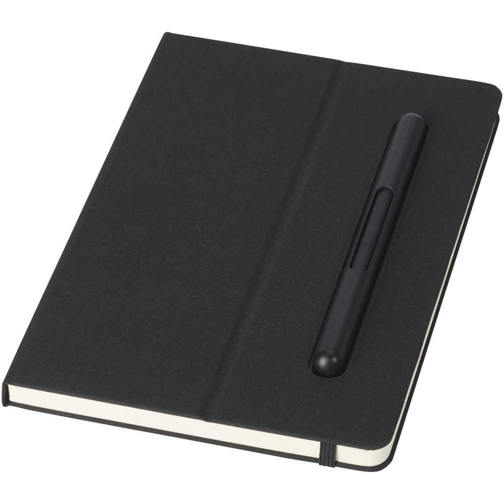 Ensemble stylo à bille et carnet de notes Skribo Noir
