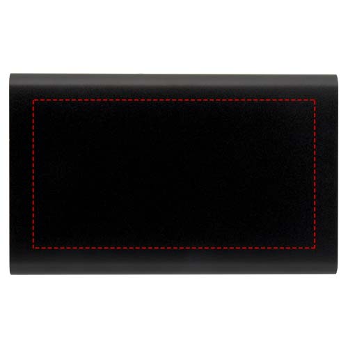 Batterie de secours en aluminium Pep de type-C de 4 000 mAh Noir
