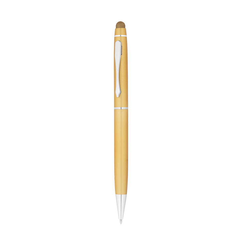 Stylo à bille Eleganza or satiné
