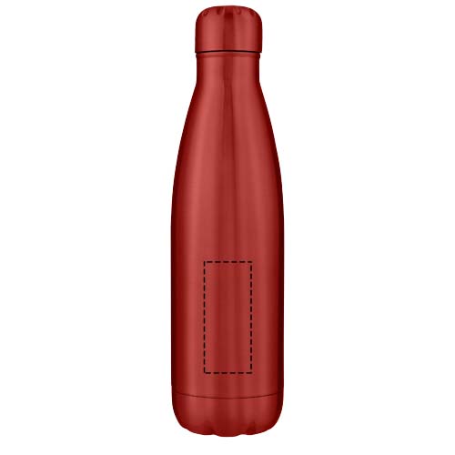 Cove 500 ml vakuumisolierte Edelstahlflasche rot