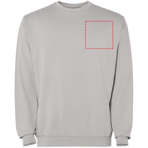 Jaya Pullover mit Rundhalsausschnitt Unisex grau