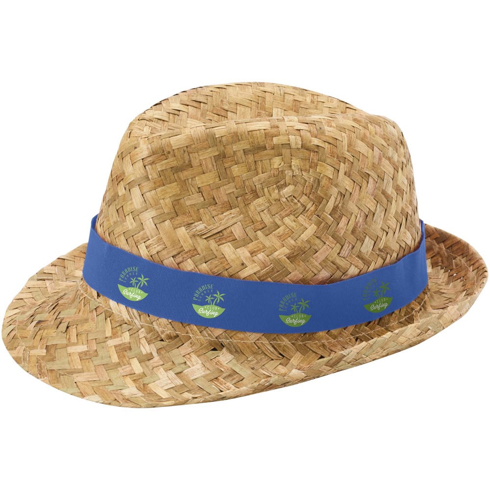 Pricus Strohhut royalblau, natur