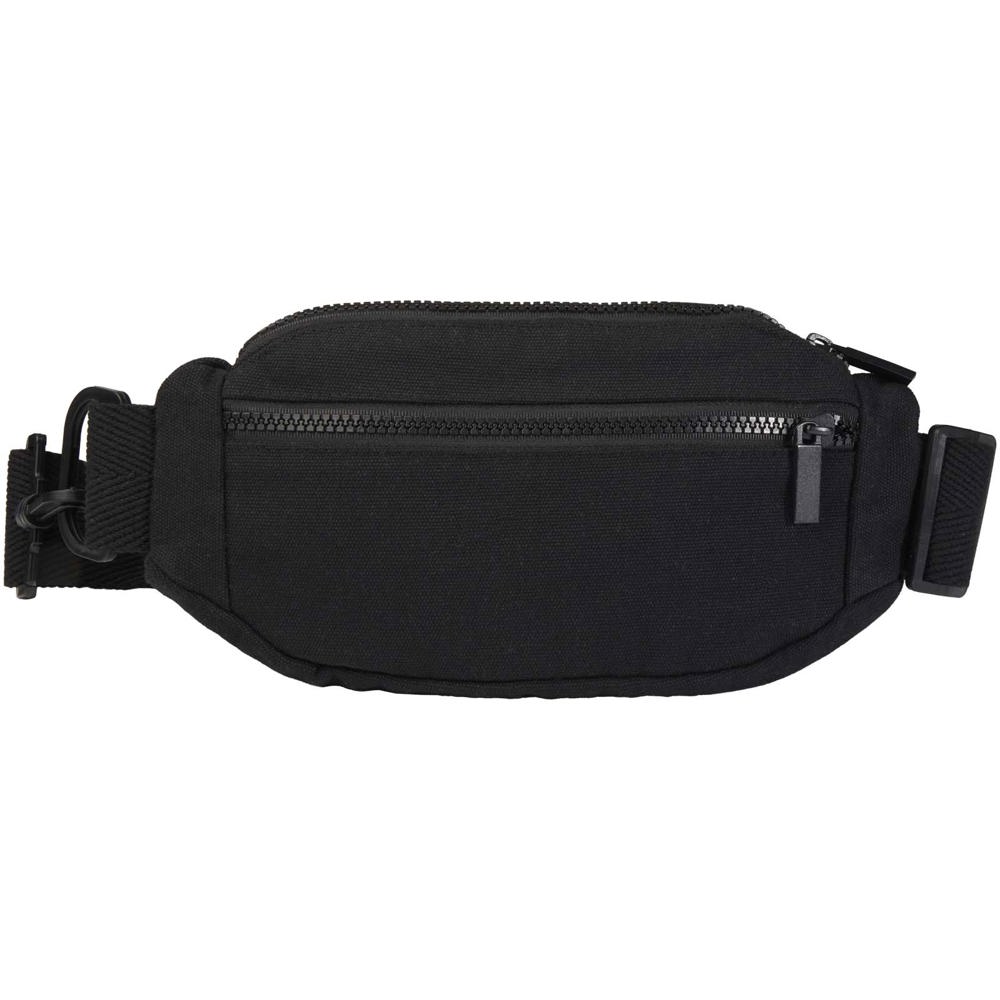 Crescent 500 g/m² Aware™ recycelte Umhängetasche schwarz
