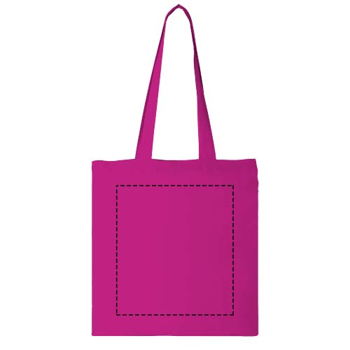 Carolina 100 g/m² Baumwoll Tragetasche 7L magenta