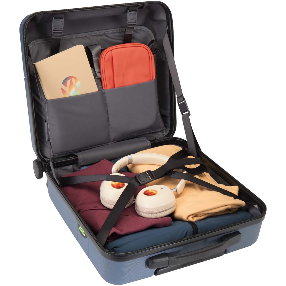 Rover 16 Zoll GRS Laptop-Trolley aus recyceltem Material, 30 l hale blau