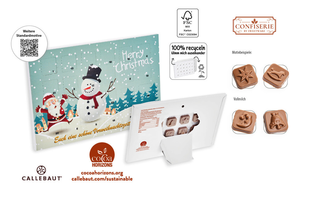 Tisch Adventskalender Standardmotiv