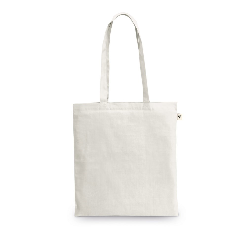 MEXICO Tasche aus recycelter Baumwolle (70%) und Polyester (30% rPET) (150 g/m²) weiss