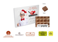 Tisch Adventskalender aus Reinpapier individuell bedruckt