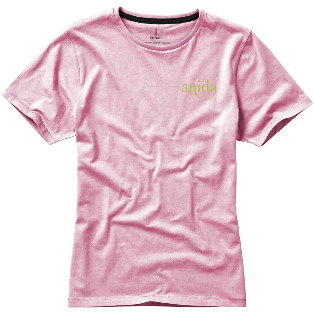T-shirt manches courtes femme Nanaimo Rose clair